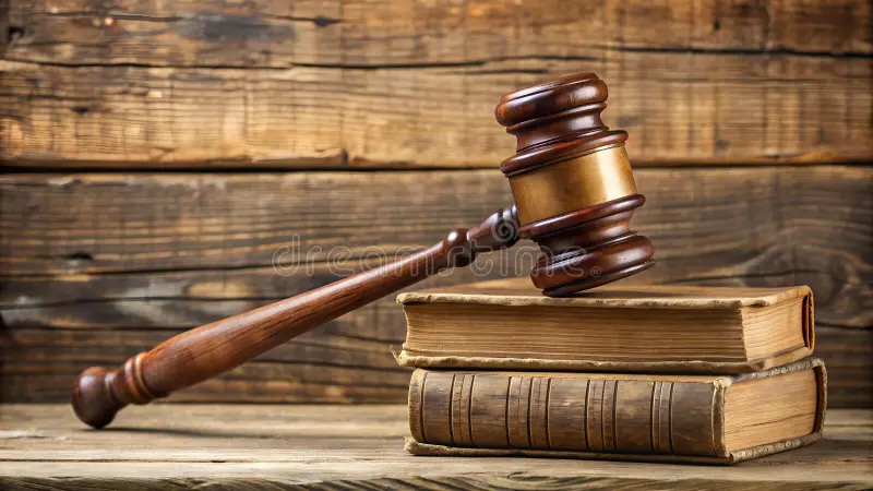 weight-justice-gavel-rests-centuries-law-generative-ai-weathered-wooden-lies-atop-stack-antique-books-their-leather-328265125